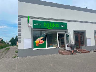 Żabka, sklep przy dworcu Laskowice Pomorskie