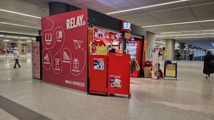 Relay, sklep przy dworcu Łodź Fabryczna