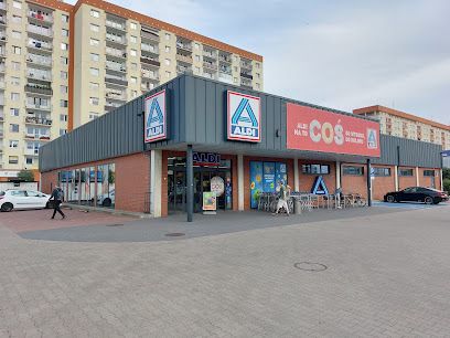 ALDI, sklep przy dworcu Łódź Widzew