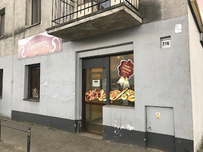 Piekarenka, sklep przy dworcu Łódź Żabieniec