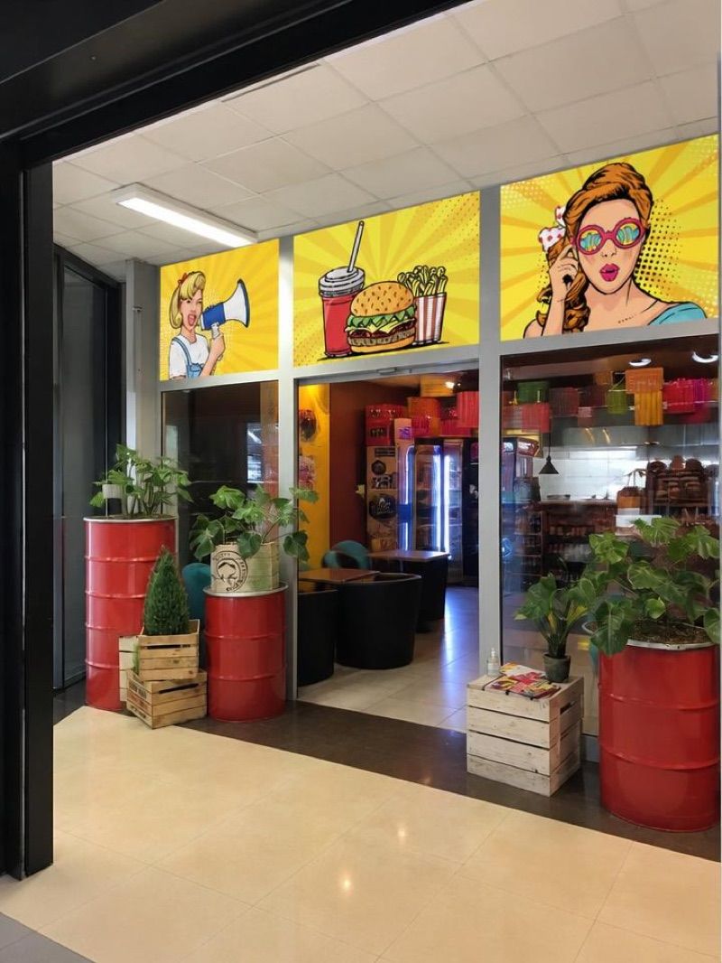 MuMu Burger Lubliniec, okolice dworca Lubliniec