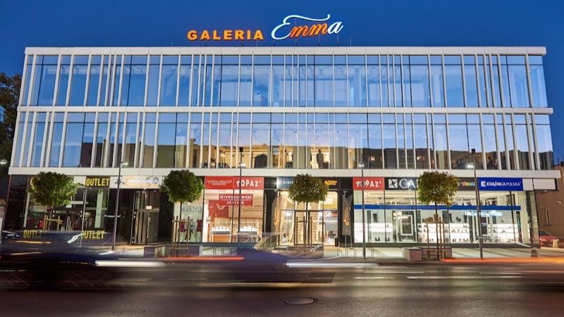 Galeria handlowa "Emma", galeria handlowa w pobliżu dworca Mińsk Mazowiecki