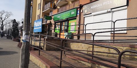 Żabka, sklep przy dworcu Mińsk Mazowiecki