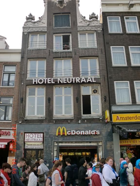 Budget Hotel Neutraal, hotel blisko dworca Amsterdam Centraal