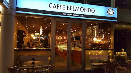Caffè Belmondo WTC, okolice dworca Amsterdam Zuid