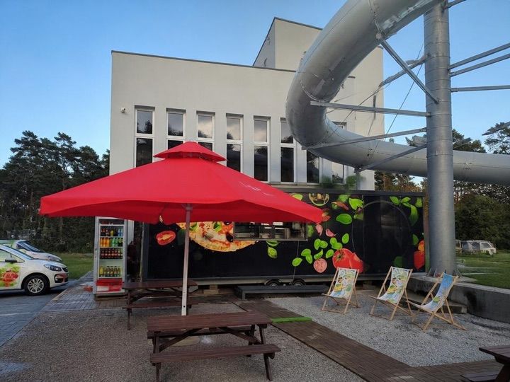 Manufaktura Pizzy, okolice dworca Oborniki Wielkopolskie Miasto