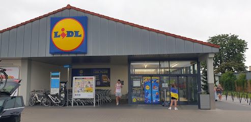 Lidl, sklep przy dworcu Oborniki Wielkopolskie Miasto