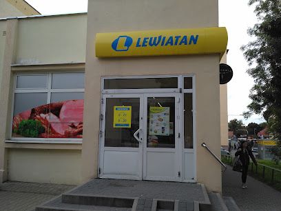 Lewiatan, sklep przy dworcu Olsztyn Zachodni