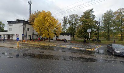 Kiosk Garmond Press, sklep przy dworcu Piaseczno
