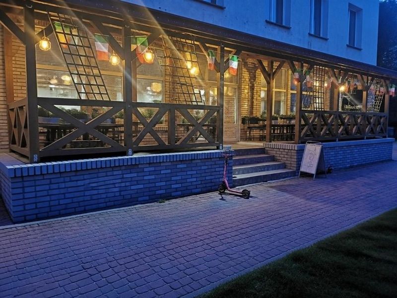 Całkiem Włoska Restauracja Pisz, okolice dworca Pisz