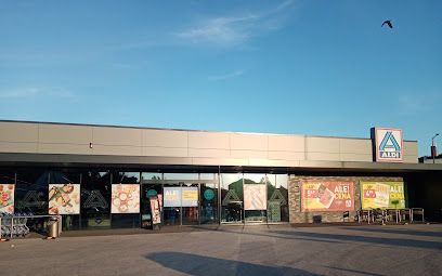ALDI, sklep przy dworcu Pleszew