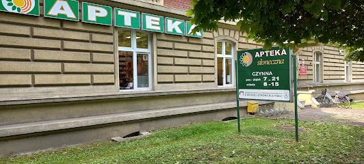 Apteka Słoneczna, sklep przy dworcu Pszczyna