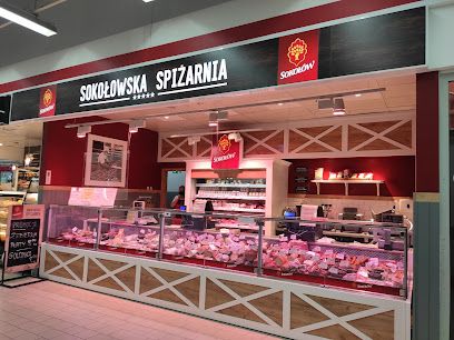 Sklep firmowy Sokołów, sklep przy dworcu Pszczyna