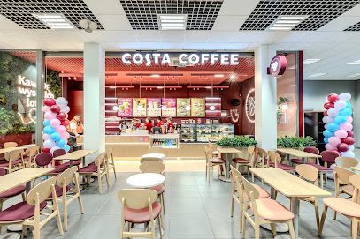 Costa Coffee, okolice dworca Pyrzowice Lotnisko