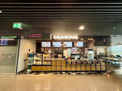 Cavarious Cafe Pyrzowice, okolice dworca Pyrzowice Lotnisko