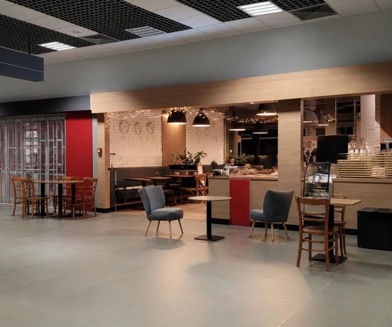 AE Coffee House, okolice dworca Pyrzowice Lotnisko