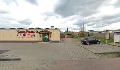 Delikatesy Saperska, sklep przy dworcu Rawicz