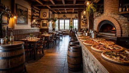 Pub & Pizzeria Zacisze, okolice dworca Sędziszów