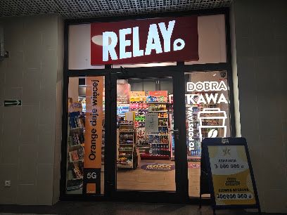 Relay, sklep przy dworcu Siedlce