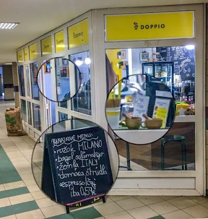 Káva Doppio | Pražiareň kávy a kaviareň v podchode ŽSR, okolice dworca Žilina Train Station