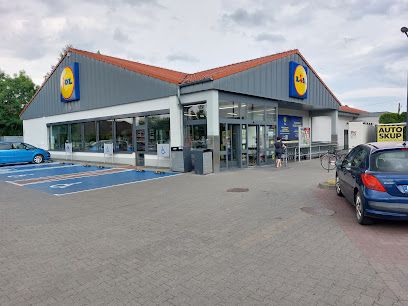 Lidl, sklep przy dworcu Skoczów