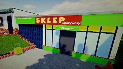 Sklep spożywczy, sklep przy dworcu Sławno