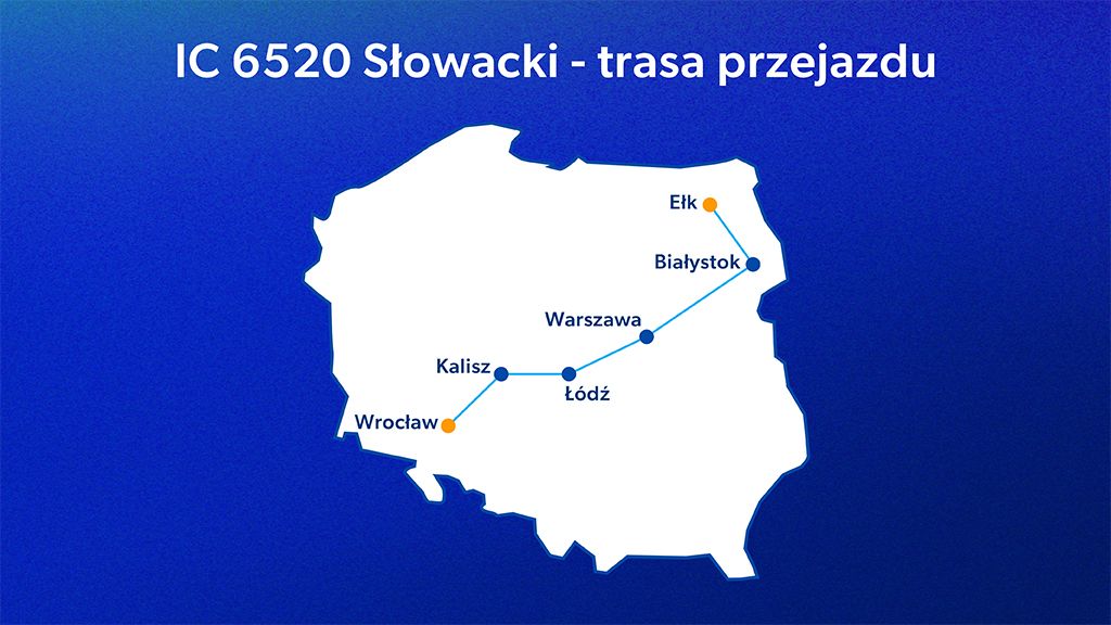 Trasa pociągu Słowacki
