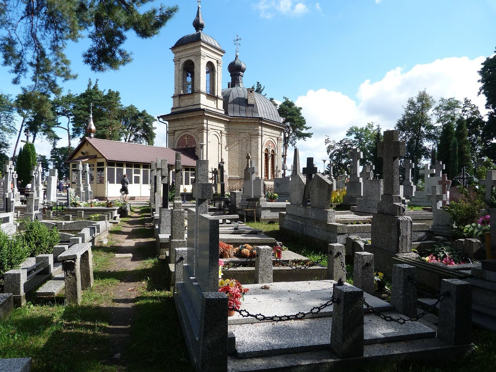 Cmentarz prawosławny, atrakcja w pobliżu dworca Sokółka
