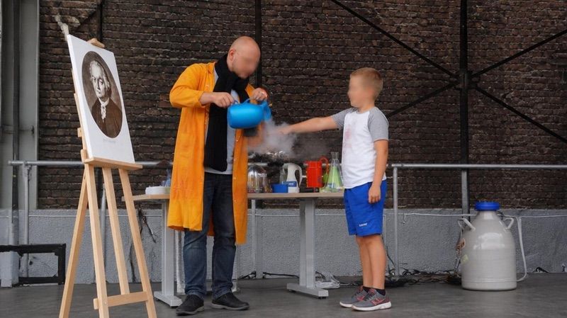 Pan Korek Laboratorium, atrakcja w pobliżu dworca Sosnowiec Dańdówka