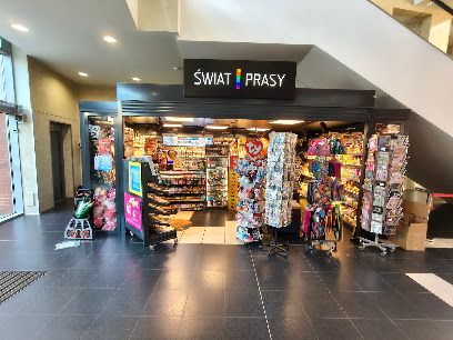 Świat Prasy, sklep przy dworcu Stargard