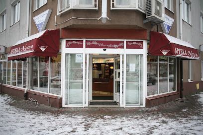 Apteka Nowa, sklep przy dworcu Stargard