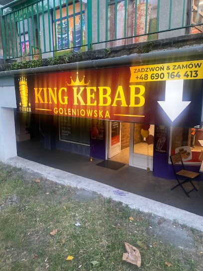 King Kebab Goleniowska, okolice dworca Dąbie