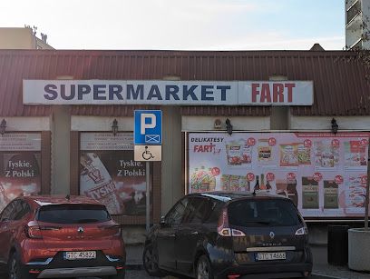 Delikatesy Fart, sklep przy dworcu Dworzec PKP Tczew
