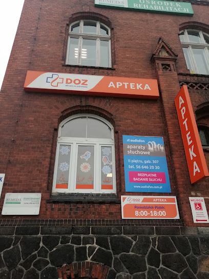 Doz Apteka Dbam o Zdrowie, sklep przy dworcu Toruń Miasto