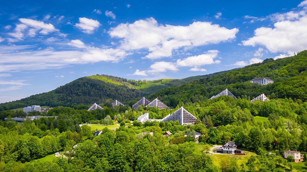 widok na Ustroń