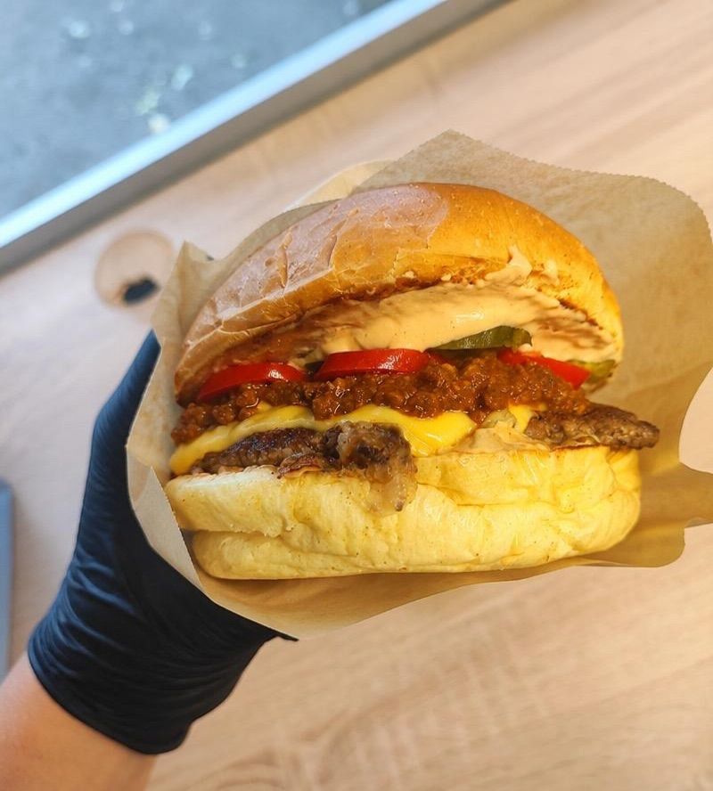 Smashne Burgery, okolice dworca Trzcianka