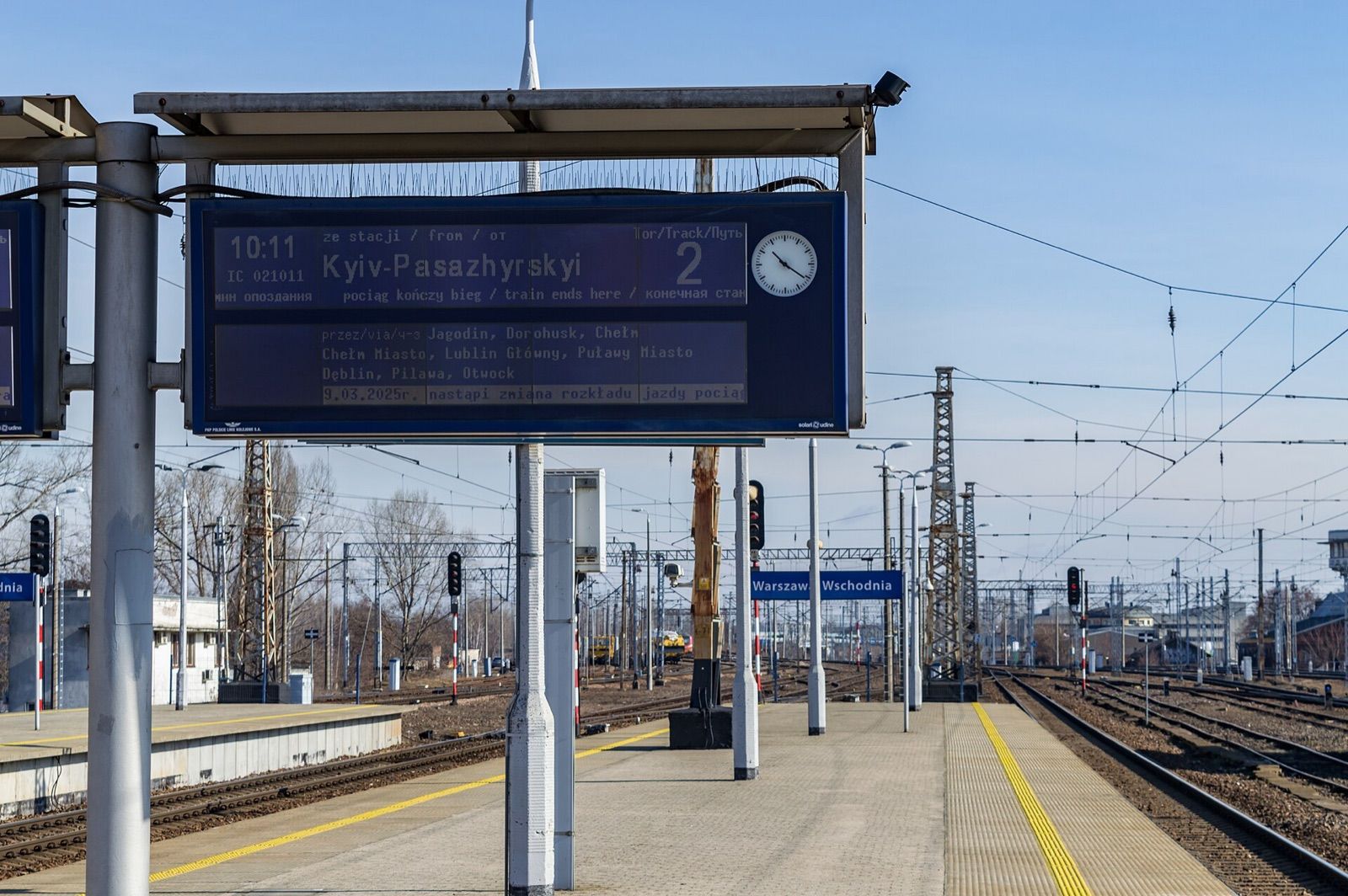 Warszawa Wschodnia Dworzec Warszawa Wschodnia
