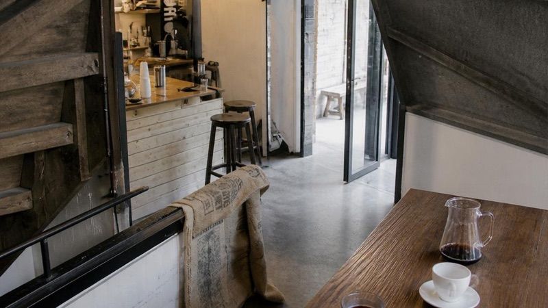 Cafe Targowa, okolice dworca Wrocław Nadodrze