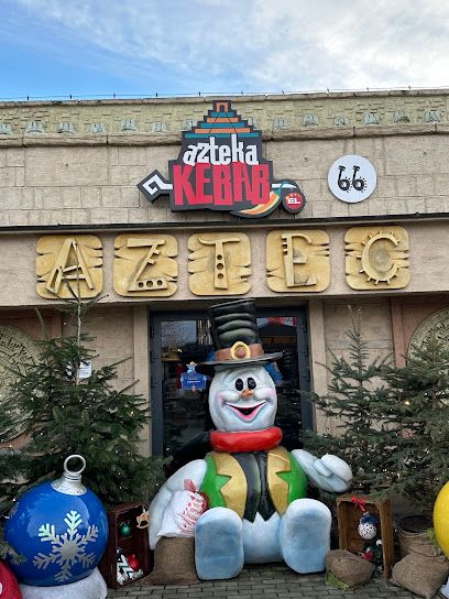 Azteka Kebab, okolice dworca Zator Park Rozrywki