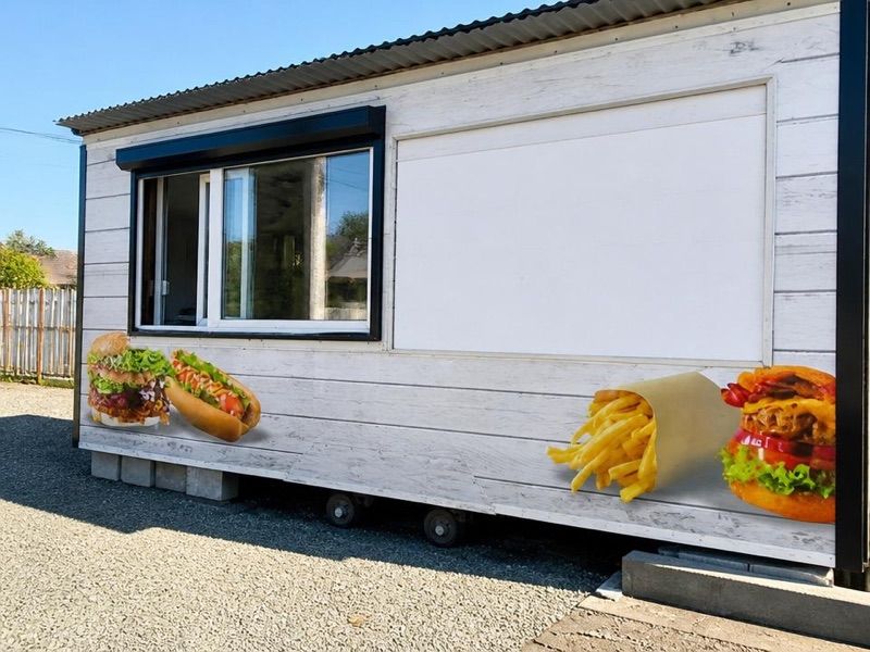 Kebab Sisters, okolice dworca Zebrzydowice