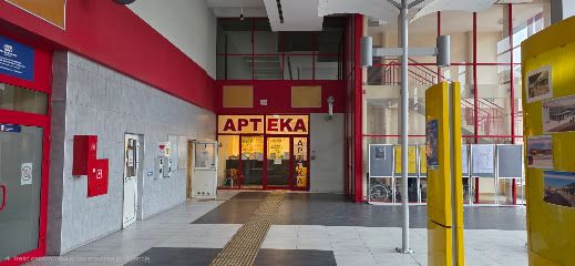 Apteka Panax na Dworcu, sklep przy dworcu Zielona Góra Główna
