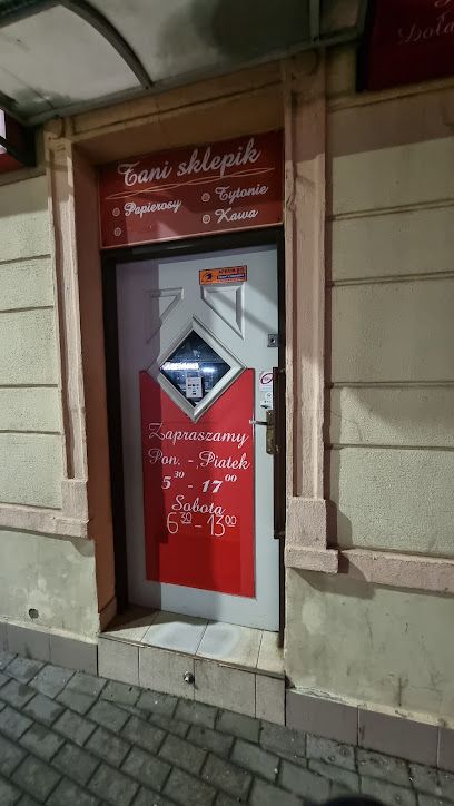 Tani Sklepik, sklep przy dworcu Zielona Góra Główna