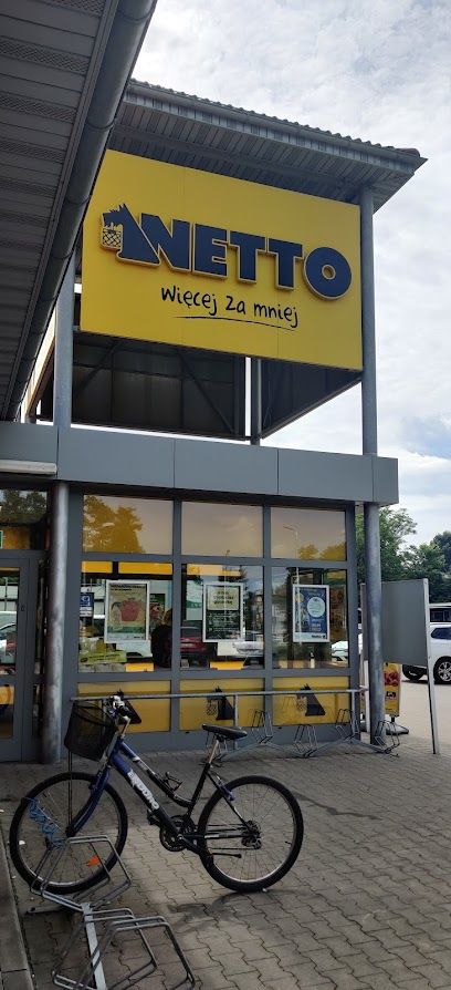 Netto, sklep przy dworcu Dworzec Kolejowy Żory