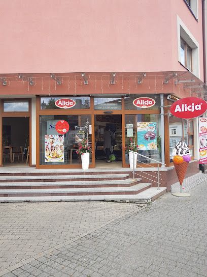 Cukiernia Alicja, okolice dworca Żywiec