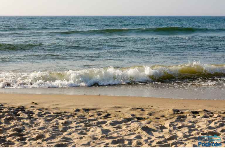 Plaża w Kołobrzegu zdjęcie: zbliżenie na plaże w Kołobrzegu