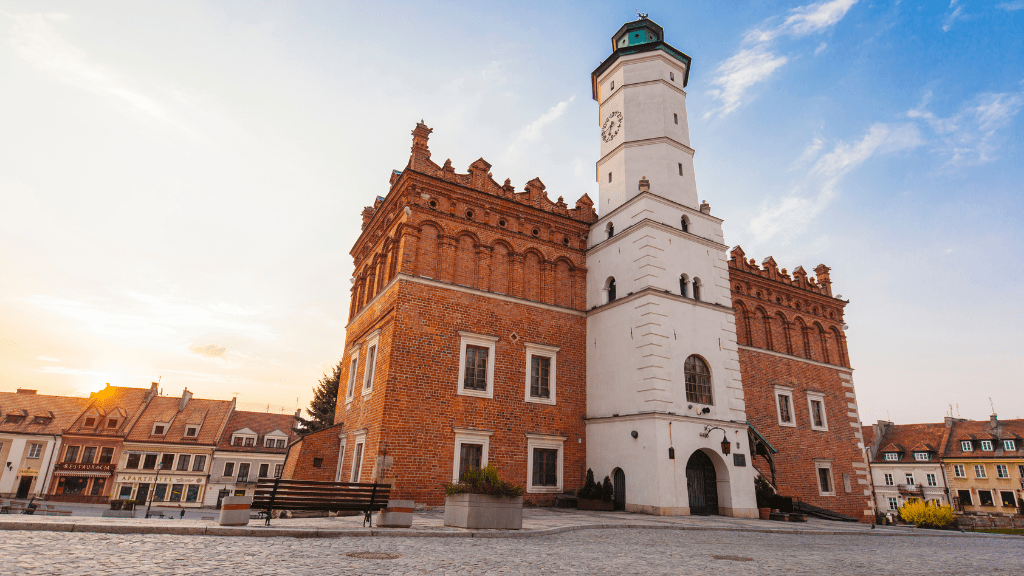 Świętokrzyskie - atrakcje turystyczne, które warto zobaczyć Rynek Sandomierz