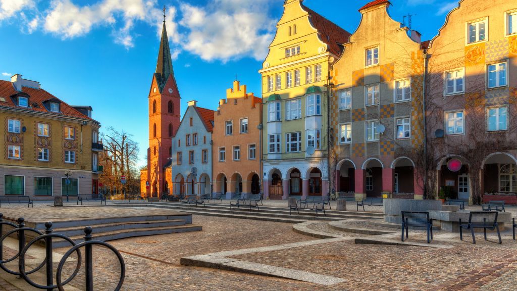 City break z Gdańska pociągiem Olsztyn rynek