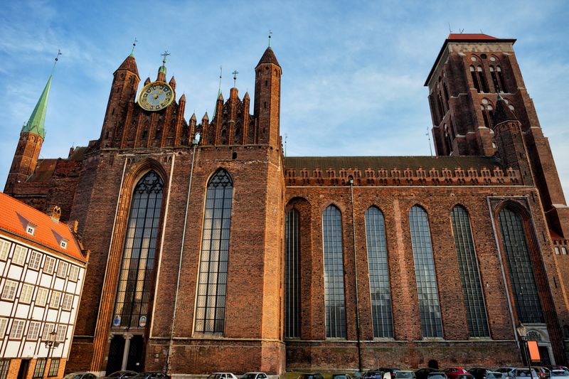 Bazylika Mariacka widok na Bazylikę Mariacką
