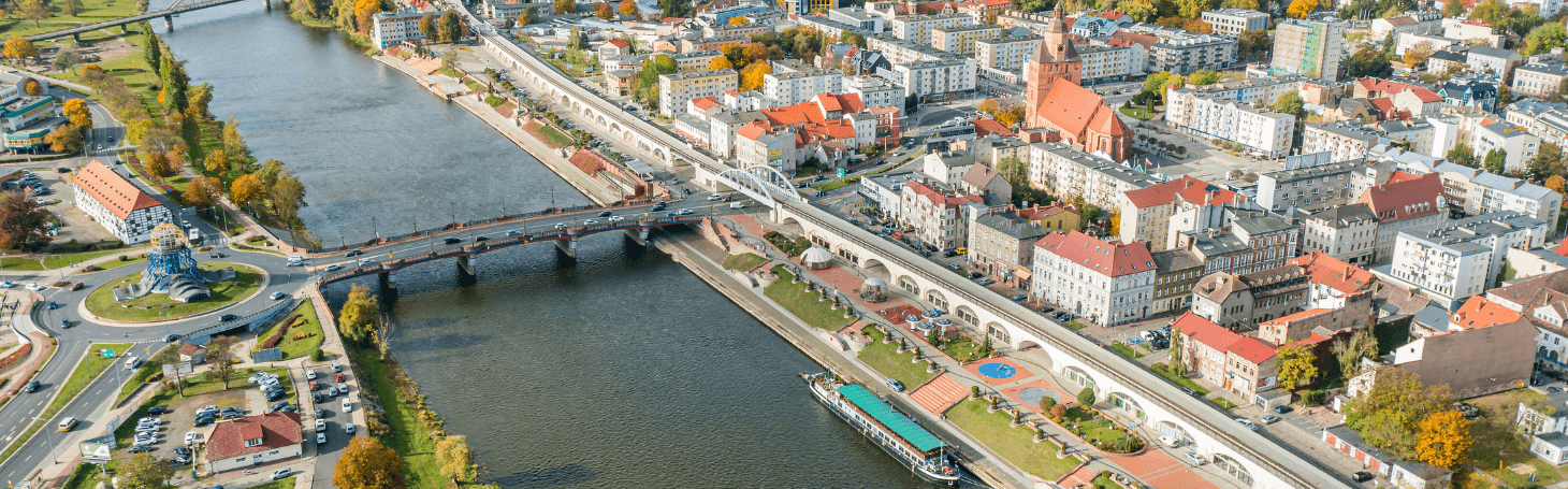Gorzów Wielkopolski – najciekawsze atrakcje i zabytki do zwiedzenia Panorama Gorzowa Wielkopolskiego