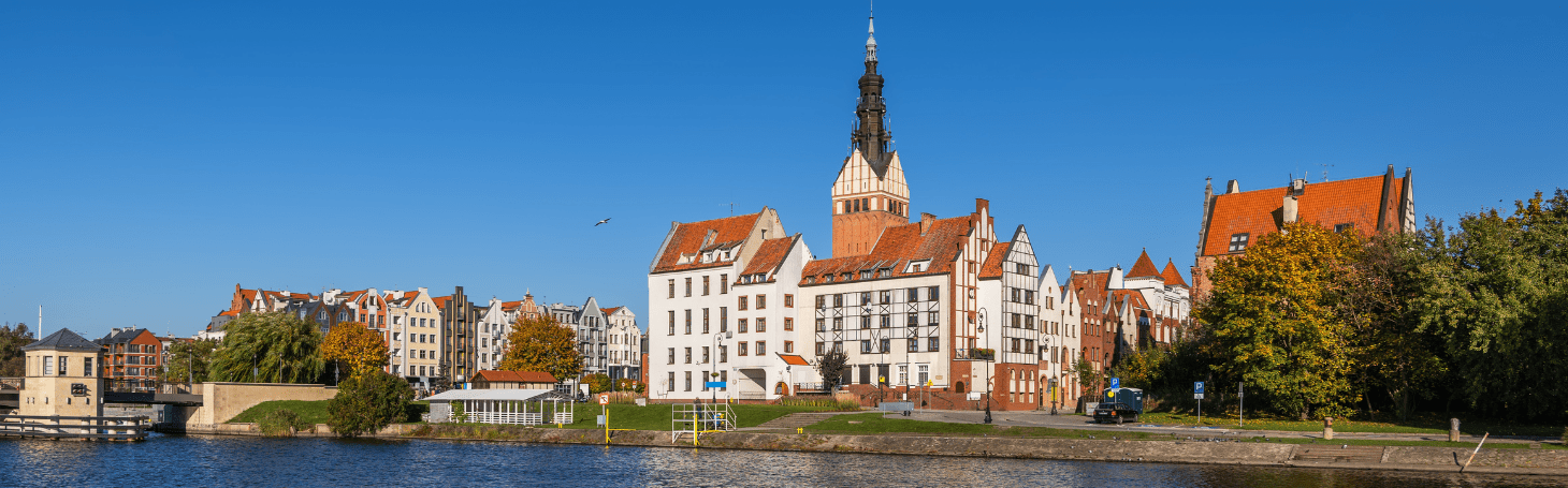 Elbląg – poznaj atrakcje turystyczne, które warto zobaczyć Panorama miasta